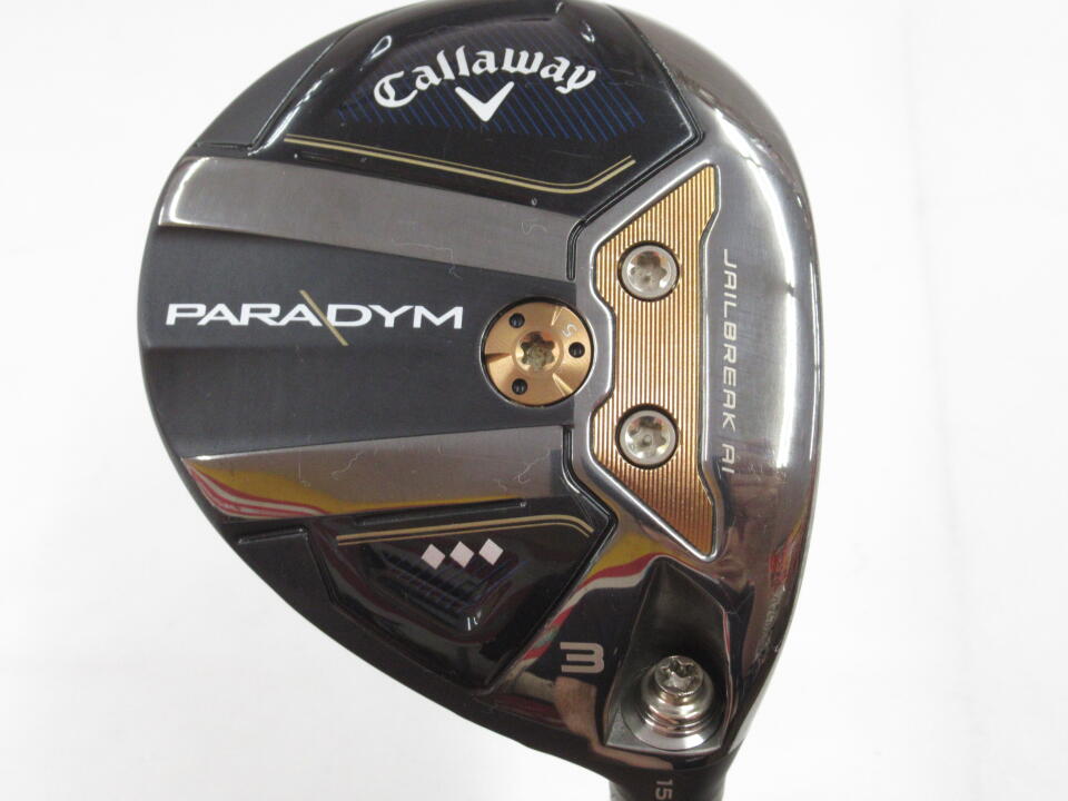 【中古】キャロウェイ PARADYM ◆◆◆ フェアウェイウッド 3W 15° Sフレックス 43.0インチ ヘッドカバーあり TENSEI 55 for Callaway(PARADYM) Cランク 右利き用 Callaway ゴルフクラブ パラダイム トリプル