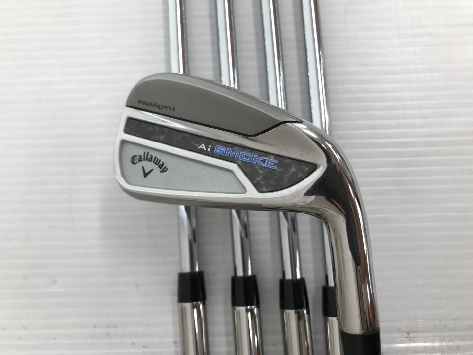 【中古】キャロウェイ PARADYM Ai SMOKE アイアンセット Sフレックス 37.5インチ NSプロ950GH neo Cランク 右利き用 Callaway ゴルフクラブ パラダイムAiスモーク ゴルフドゥ ゴルフ用品 GOLF DO 中古ゴル