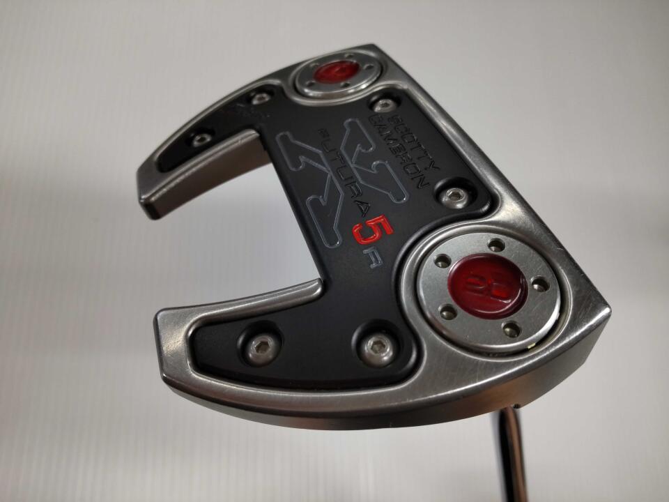 【中古】タイトリスト SC FUTURA X5R パター 34.0インチ ヘッドカバーあり オリジナルスチール Cランク 右利き用 Titleist ゴルフクラブ スコッティキャメロン フューチュラエックス ゴルフドゥ ゴ