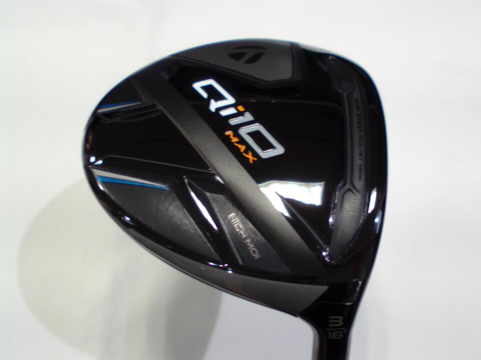 【中古】テーラーメイド Qi10 MAX フェアウェイウッド 3W 16° SRフレックス 43.25インチ ヘッドカバーあり Diamana BLUE TM50 Cランク 右利き用 Taylormade ゴルフクラブ Qi10マックス ゴルフドゥ ゴルフ用
