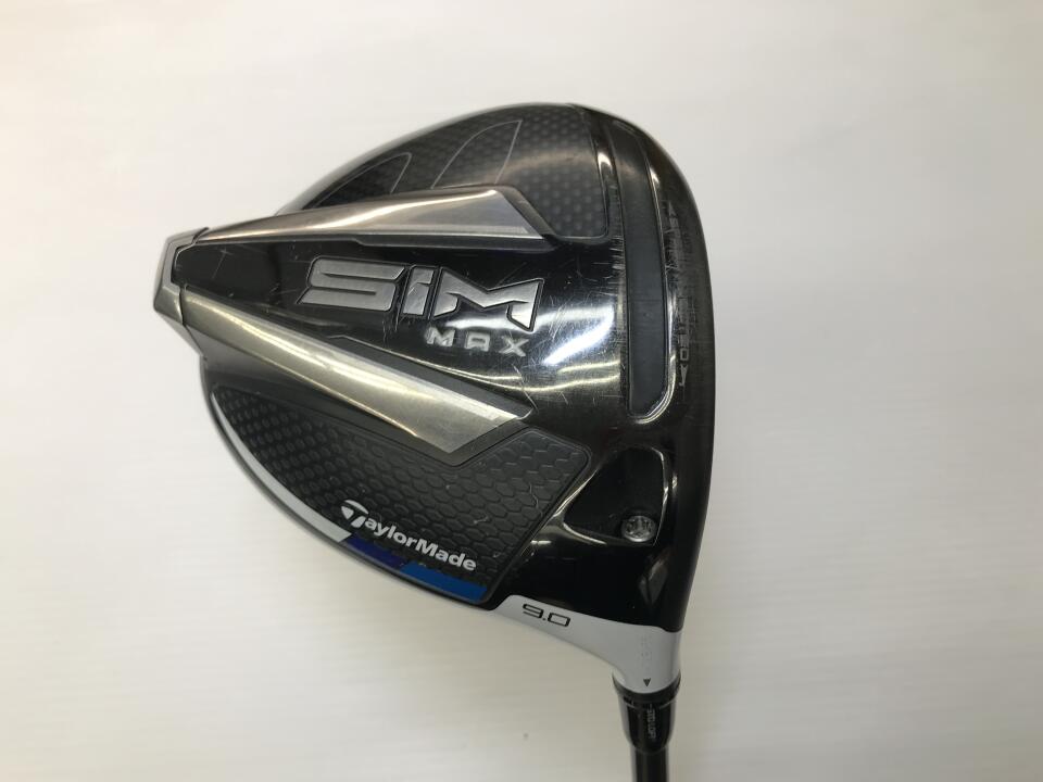 【中古】テーラーメイド SIM MAX ドライバー 9° SRフレックス 45.75インチ ヘッドカバーあり TENSEI BLUE TM50※差し戻し品 リシャフト品 Dランク 右利き用 Taylormade ゴルフクラブ シムマックス ゴル|ゴルフ ドゥ 中古クラブ店