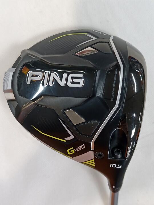 【中古】ピン G430 MAX HL ドライバー 10.5° 46.0インチ ヘッドカバーあり Fujikura SPEEDER NX45 Cランク 右利き用 PING ゴルフクラブ G430マックスHL ゴルフドゥ ゴルフ用品 GOLF DO 中古ゴルフクラブ