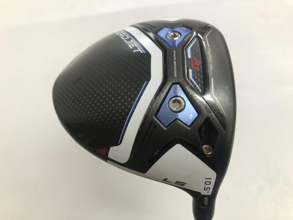 【中古】コブラ AEROJET LS ドライバー 10.5° Sフレックス 45.75インチ Speeder NXfor Cobra リシャフト品 Cランク 右利き用 COBRA ゴルフクラブ エアロジェットLS ゴルフドゥ ゴルフ用品 GOLF DO 中古ゴルフ