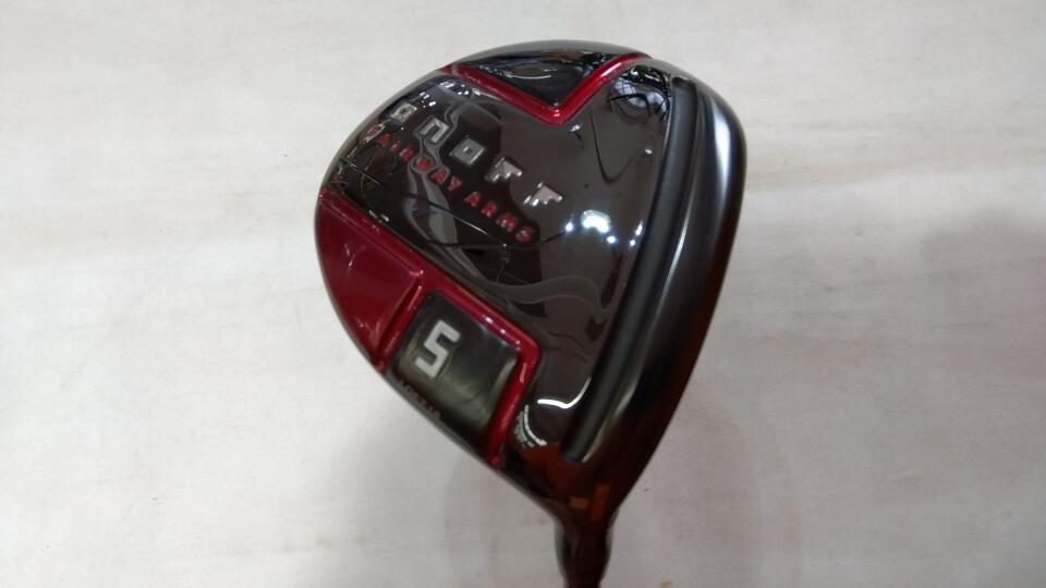 【中古】グローブライド ONOFF FAIRWAY ARMS AKA 2022 フェアウェイウッド 5W 18° Sフレックス 42.25インチ SMOOTH KICK MP-522F Cランク 右利き用 GLOBERIDE ゴルフクラブ オノフ フェアウェイアームズ アカ ゴ