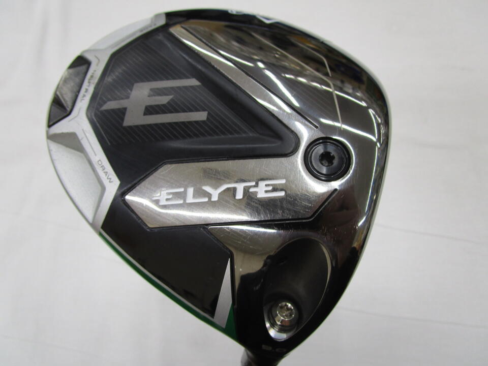 【中古】キャロウェイ ELYTE ドライバー 9&deg; Sフレックス 45.5インチ ヘッドカバーあり ATTAS SUNRISE 5 リシャフト品 Cランク 右利き用 Callaway ゴルフクラブ エリート ゴルフドゥ ゴルフ用品 GOLF DO｜ゴルフ ドゥ 中古クラブ店