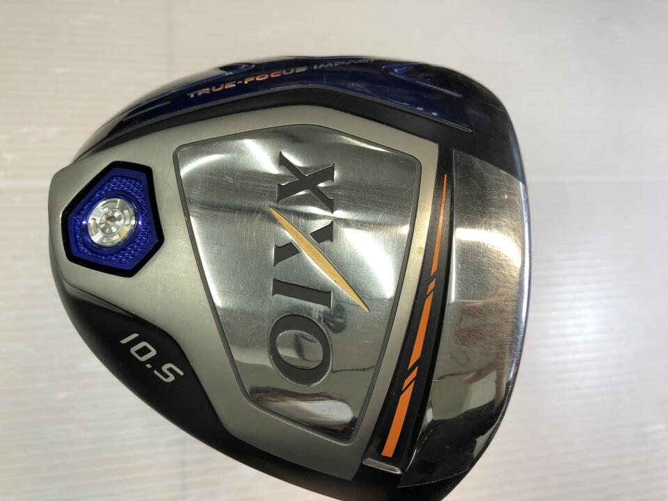 【中古】【訳あり】ダンロップ XXIO 10 ネイビー ドライバー 10.5° Sフレックス 46.0インチ ヘッドカバーあり MP1000 ネイビー Dランク 右利き用 DUNLOP ゴルフクラブ ゼクシオ10 ゴルフドゥ ゴルフ