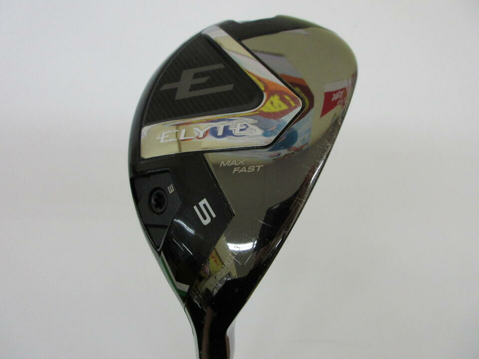 【中古】キャロウェイ ELYTE MAX FAST ユーティリティ 24° SRフレックス 39.0インチ ヘッドカバーあり LIN-Q GREEN 40 for Callaway Cランク 右利き用 Callaway ゴルフクラブ エリートマックスファスト ゴル