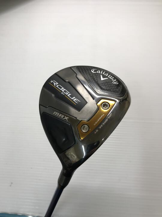 【中古】【訳あり】キャロウェイ ROGUE ST MAX フェアウェイウッド 3W 15° Sフレックス 43.0インチ ヘッドカバーあり SPEEDER NX50 Dランク 右利き用 Callaway ゴルフクラブ ローグSTマックス ゴルフドゥ