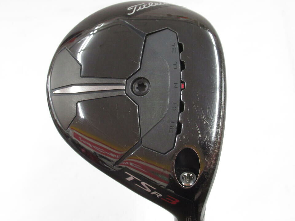 【中古】タイトリスト TSR3 フェアウェイウッド 3W 15° Sフレックス 43.0インチ ヘッドカバーあり ﾂｱｰAD　MJ-6 リシャフト品 Cランク 右利き用 Titleist ゴルフクラブ ゴルフドゥ ゴルフ用品 GOLF