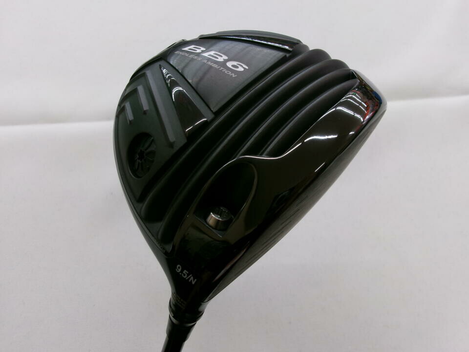 【中古】プログレス BB6 ドライバー 9.5° Sフレックス 45.5インチ ヘッドカバーあり KUROKAGE SilverDUAL CORE TiNi 60 リシャフト品 Aランク 右利き用 Progress ゴルフクラブ ゴルフドゥ ゴルフ用品 GOLF DO