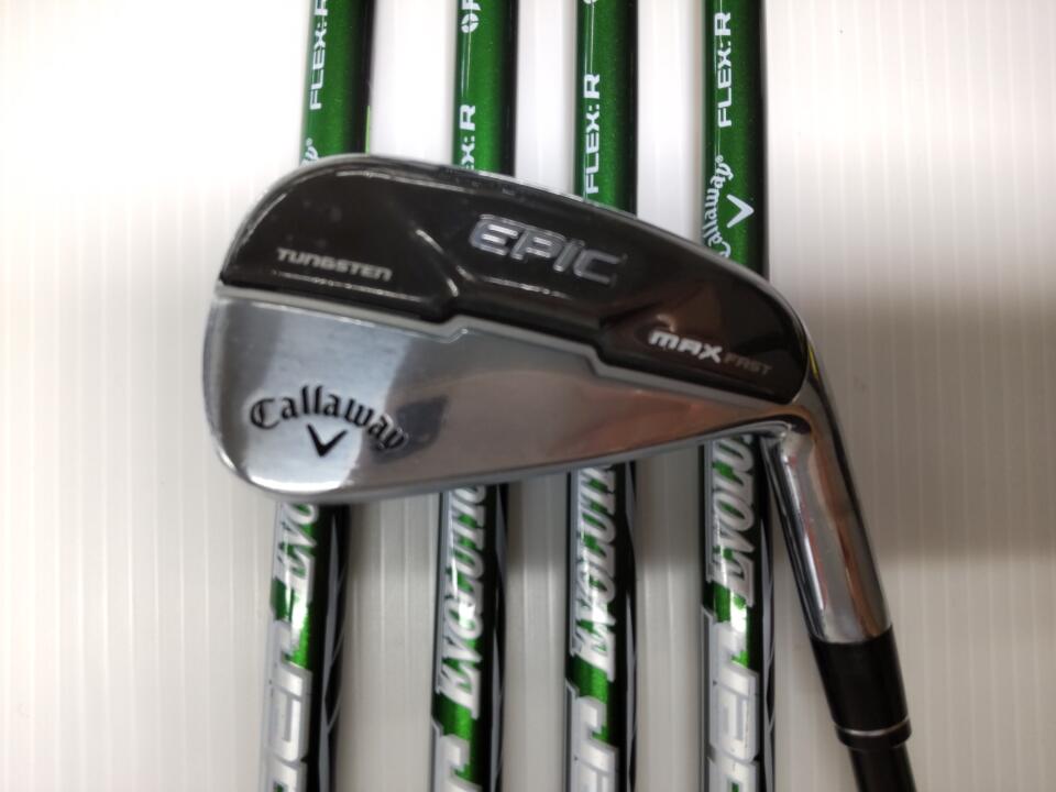 キャロウェイ エリート MAX FAST アイアンセット ６本組　フレックスＡ Callaway キャロウェイ（CALLAWAY）（メンズ）エリート ELYTE