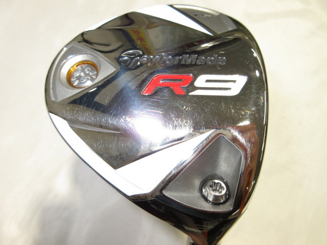 【中古】テーラーメイド R9 フェアウェイウッド 3W 15° Rフレックス 43.75インチ RODDIO　PENTACROSSW-5BA リシャフト品 Cランク 右利き用 Taylormade ゴルフクラブ ゴルフドゥ ゴルフ用品 GOLF DO 中古ゴル