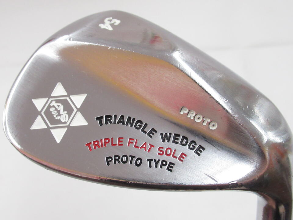 【中古】KNS GOLF TRIANGLE WEDGE TRIPLE FLAT SOLE ストレート ウェッジ 54° Sフレックス 35.25インチ NSプロ MODUS3 TOUR120 リシャフト品 Cランク 右利き用 ゴルフクラブ ゴルフドゥ ゴルフ用品 GOLF DO 中古|ゴルフ ドゥ 中古クラブ店