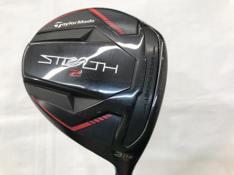 【中古】テーラーメイド STEALTH2 フェアウェイウッド 3W 15° Sフレックス 43.0インチ ﾃﾞｨｱﾅﾏ　PD60 リシャフト品 Dランク 右利き用 Taylormade ゴルフクラブ ステルス2 ゴルフドゥ ゴルフ用品