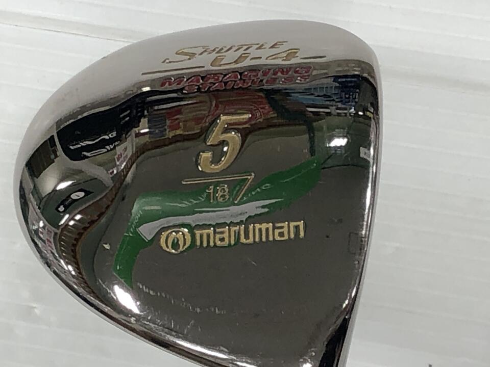 【中古】マジェスティゴルフ シャトルU-4 マレージング フェアウェイウッド 5W 18° SRフレックス 43.0インチ カーボフィットSL-2 Dランク 右利き用 MAJESTY ゴルフクラブ ゴルフドゥ ゴルフ用品 GOL