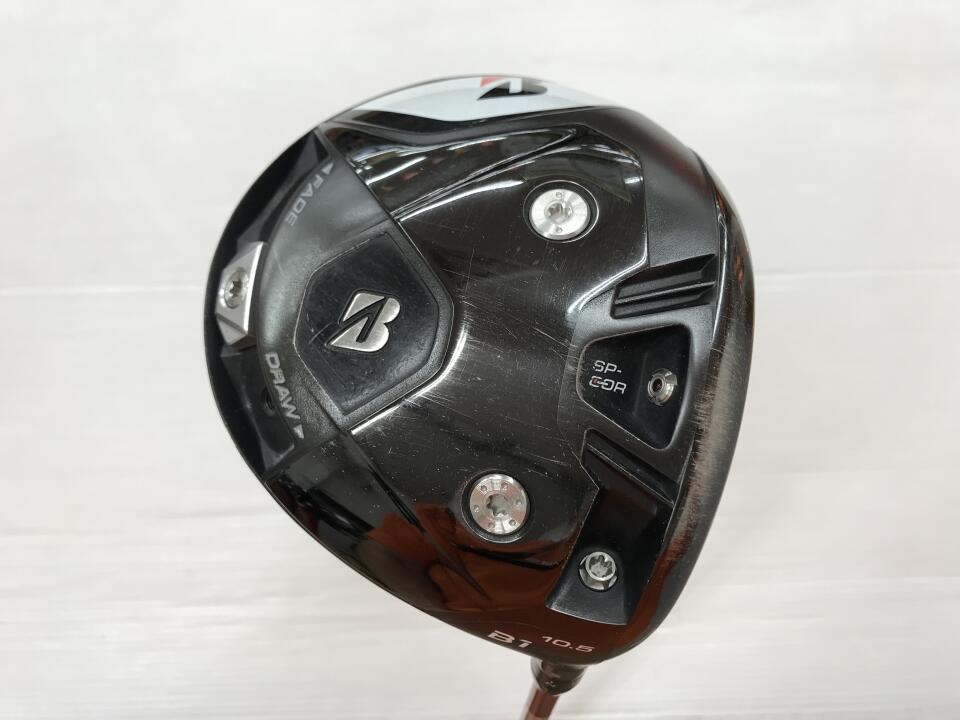 【中古】ブリヂストン B1ST ドライバー 10.5° Sフレックス 45.5インチ ヘッドカバーあり ディアマナR60 リシャフト品 Cランク 右利き用 BRIDGESTONE ゴルフクラブ ゴルフドゥ ゴルフ用品 GOLF DO 中古