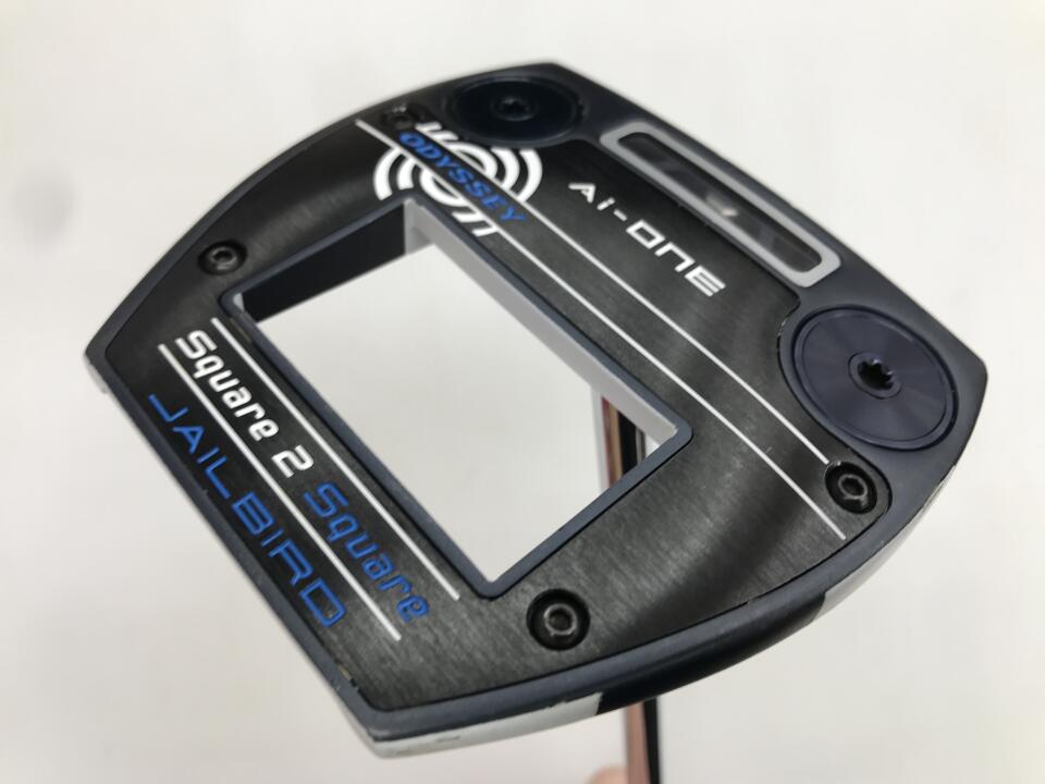 【中古】オデッセイ Ai-ONE Square 2 Square JAILBIRD BROOM パター 32.5インチ ヘッドカバーあり オリジナルスチール Cランク 右利き用 ODYSSEY ゴルフクラブ ゴルフドゥ ゴルフ用品 GOLF DO 中古ゴルフクラ画像