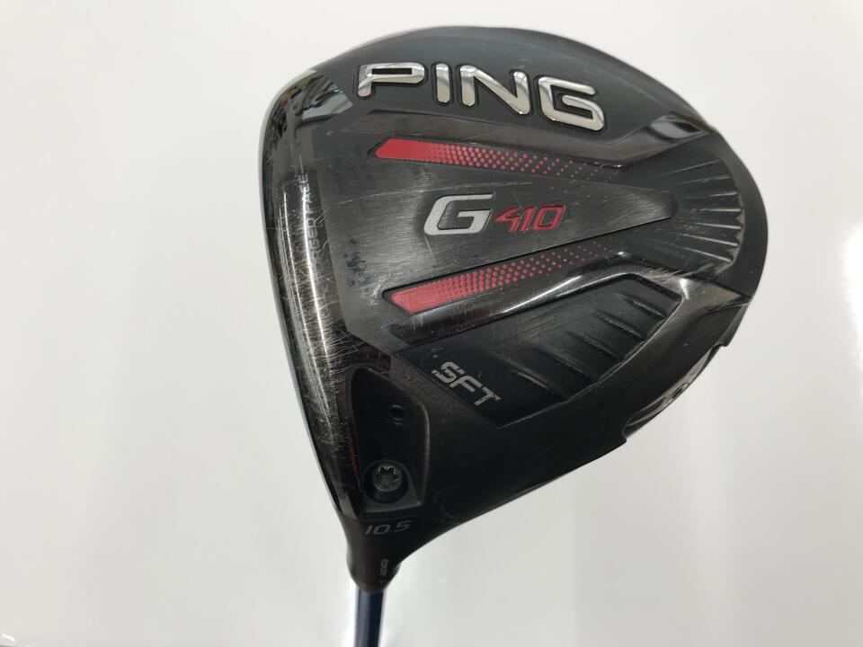 【中古】ピン G410 SFT ドライバー 10.5° Sフレックス 44.75インチ MAGICAL ATTAS Lightweight リシャフト品 Cランク 左利き用 PING ゴルフクラブ ゴルフドゥ ゴルフ用品 GOLF DO 中古ゴルフクラブ