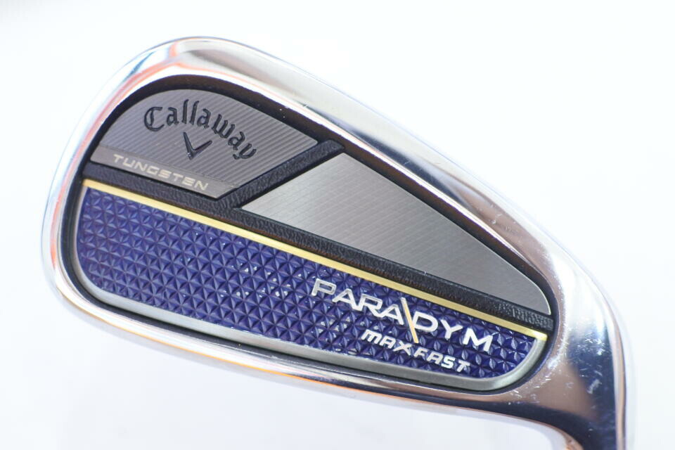 【中古】キャロウェイ PARADYM MAX FAST アイアンセット 24° Sフレックス 37.5インチ NSプロ850GH neo Cランク 右利き用 Callaway ゴルフクラブ パラダイムマックスファスト ゴルフドゥ ゴルフ用品 GOLF DO