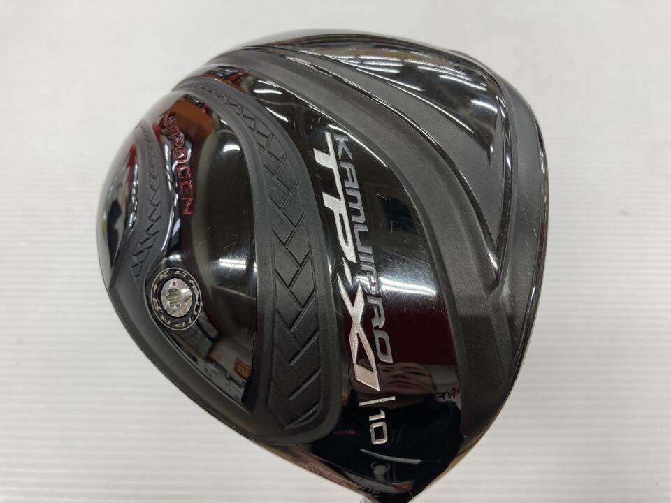 【中古】カムイ TP-XI nitrogen (ガスのみ) ドライバー 10° Sフレックス 45.75インチ ヘッドカバーあり ツアーAD　VR-6 リシャフト品 Cランク 右利き用 KAMUI ゴルフクラブ ゴルフドゥ ゴルフ用品 GOLF D 33,644円