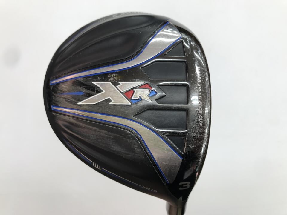 【中古】キャロウェイ XR 16 フェアウェイウッド 3W 15° Sフレックス 43.25インチ XR Dランク 右利き用 Callaway ゴルフクラブ ゴルフドゥ ゴルフ用品 GOLF DO 中古ゴルフクラブ