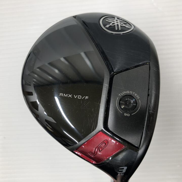 【中古】ヤマハ RMX VD 2024 フェアウェイウッド 3W 15° Xフレックス 43.25インチ ヘッドカバーあり ツアーAD F-65 リシャフト品 Cランク 右利き用 YAMAHA ゴルフクラブ リミックス ゴルフドゥ ゴルフ