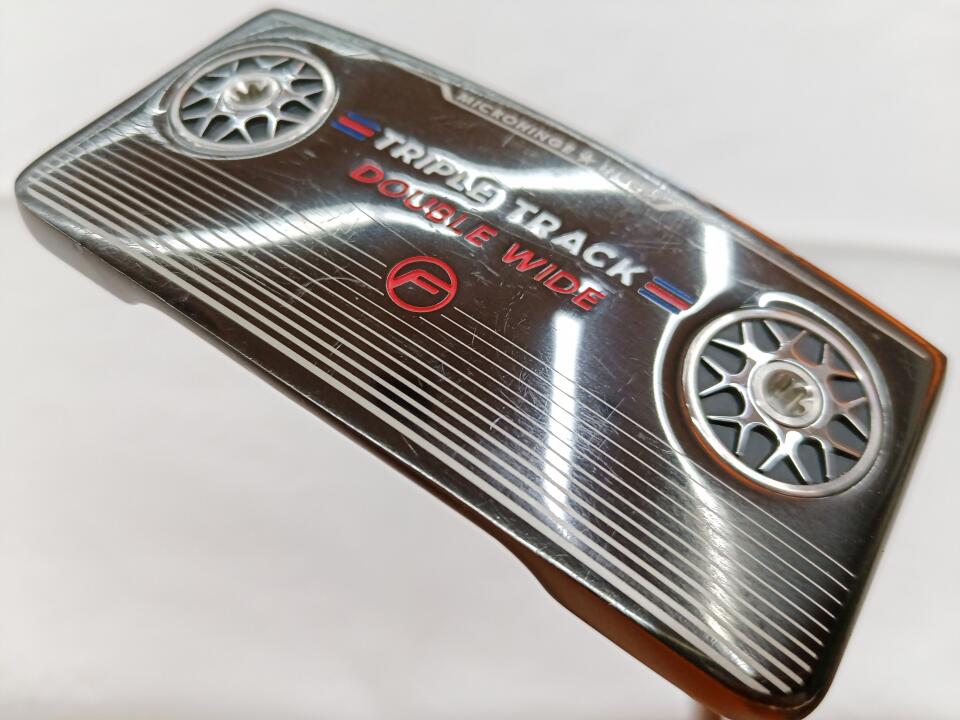 【中古】オデッセイ TRIPLE TRACK DOUBLE WIDE FLOW パター 33.0インチ STROKE LAB Cランク 右利き用 ODYSSEY ゴルフクラブ ゴルフドゥ ゴルフ用品 GOLF DO 中古ゴルフクラブ|ゴルフ ドゥ 中古クラブ店
