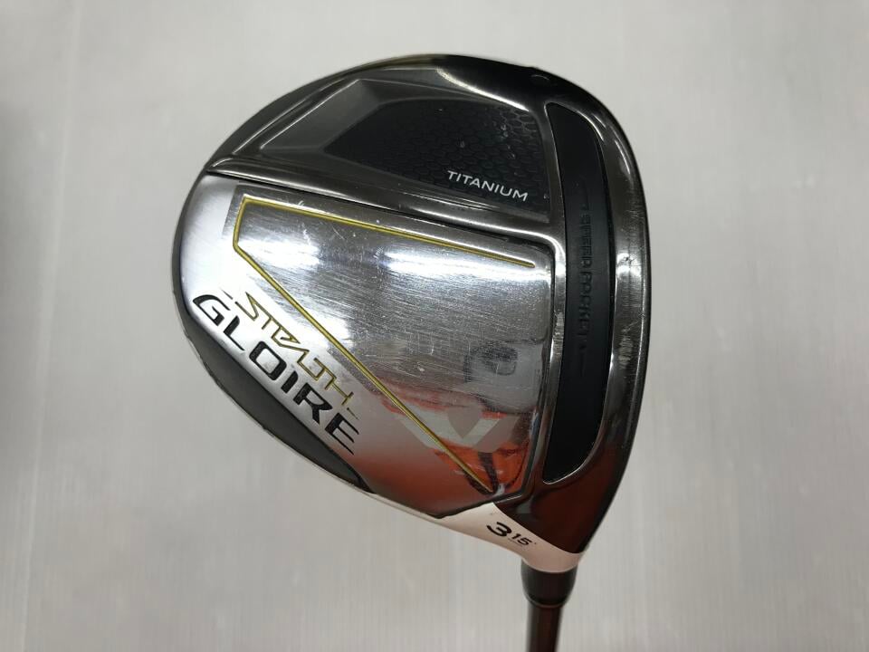 【中古】テーラーメイド STEALTH GLOIRE フェアウェイウッド 3W 15° Rフレックス 43.25インチ SPEEDER NX for TM Dランク 右利き用 Taylormade ゴルフクラブ ステルスグローレ ゴルフドゥ ゴルフ用品 GOLF DO