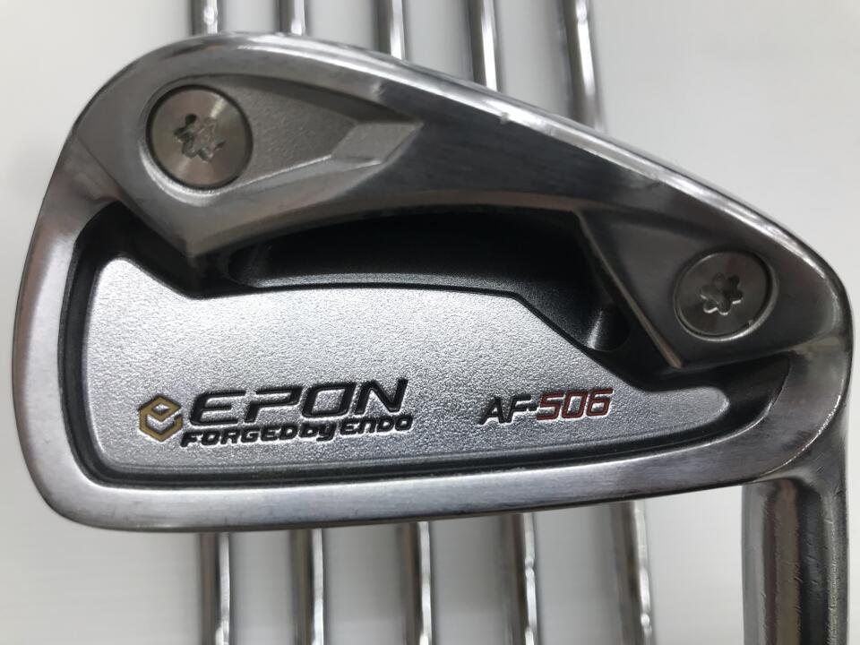 楽天市場】【中古】エポン AF-506 アイアンセット Rフレックス 38.0
