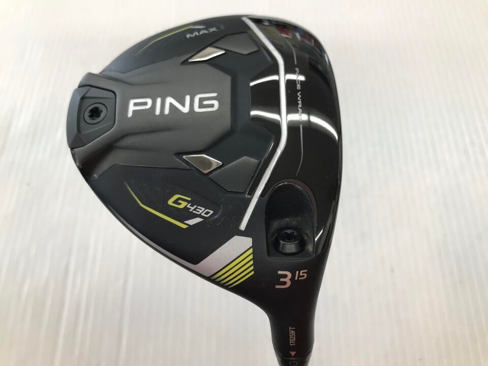【中古】ピン G430 MAX フェアウェイウッド 3W 15° Sフレックス 43.0インチ ヘッドカバーあり TOUR 2.0 CHROME 65 Cランク 右利き用 PING ゴルフクラブ G430マックス ゴルフドゥ ゴルフ用品 GOLF DO 中古ゴ