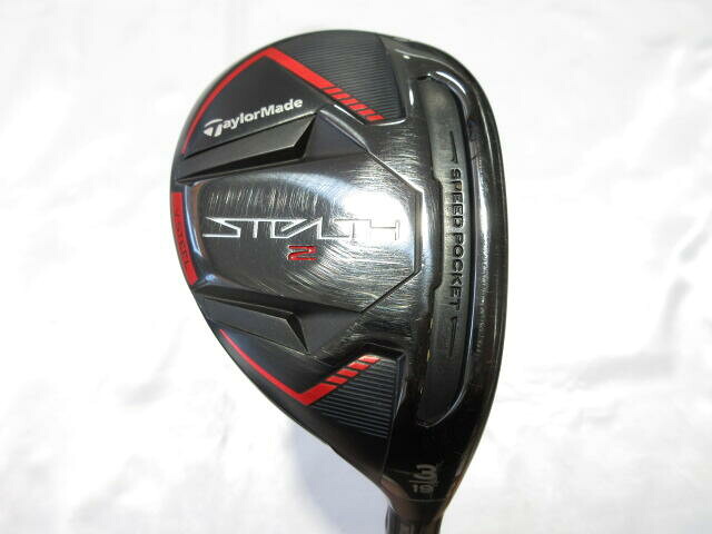 【中古】テーラーメイド STEALTH2 ユーティリティ 19° Sフレックス 40.25インチ ヘッドカバーあり TENSEI RED TM60 Cランク 右利き用 Taylormade ゴルフクラブ ステルス2 ゴルフドゥ ゴルフ用品 GOLF DO 中