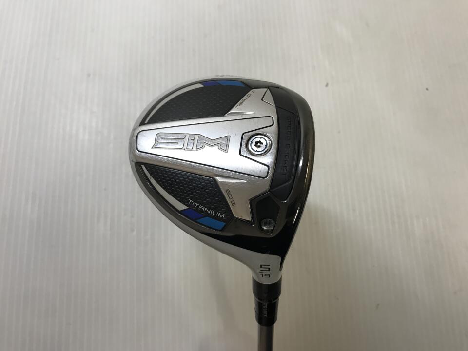 【中古】テーラーメイド SIM フェアウェイウッド 5W 19° Xフレックス 43.25インチ ヘッドカバーあり ツアーAD UB-6 リシャフト品 Dランク 右利き用 Taylormade ゴルフクラブ シム ゴルフドゥ ゴルフ 20,132円