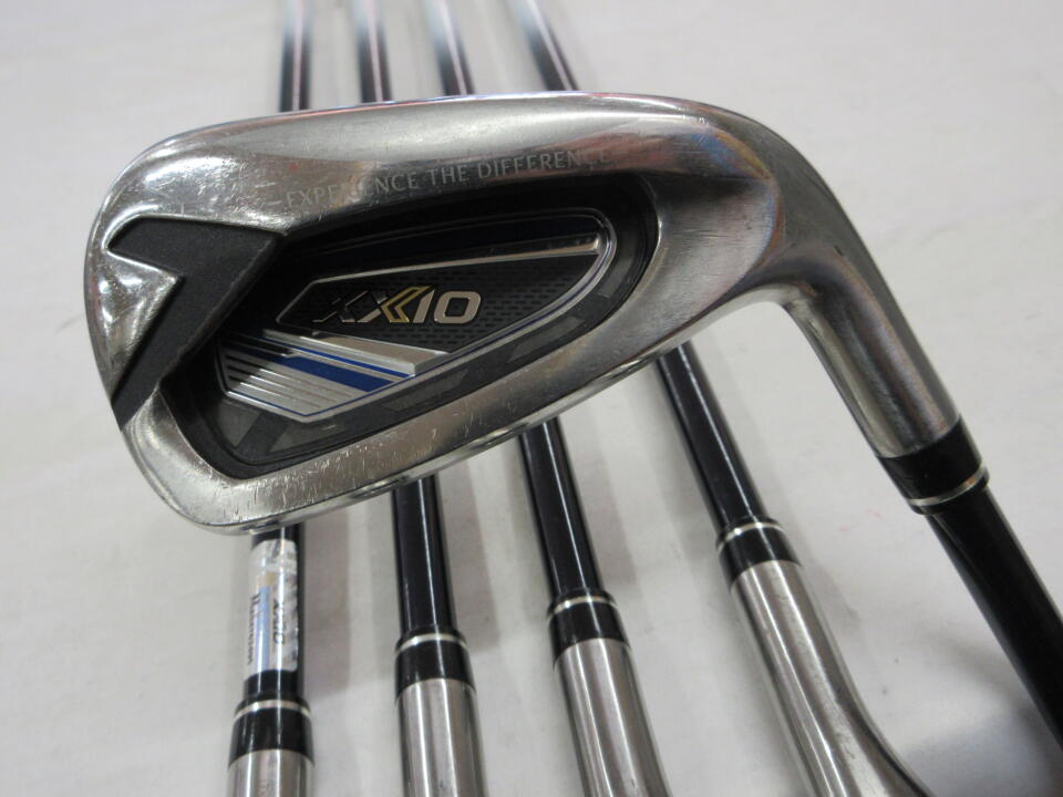 【中古】ダンロップ XXIO 12 ネイビー アイアンセット 25° Rフレックス 37.75インチ MP1200 ネイビー Cランク 右利き用 DUNLOP ゴルフクラブ ゼクシオ12 ゴルフドゥ ゴルフ用品 GOLF DO 中古ゴルフクラ