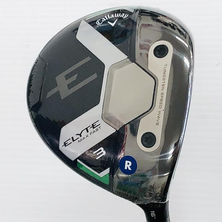 【中古】キャロウェイ ELYTE MAX FAST フェアウェイウッド 3W 16° Rフレックス 43.25インチ ヘッドカバーあり LIN-Q GREEN 40 for Callaway Sランク 右利き用 Callaway ゴルフクラブ エリートマックスファスト|ゴルフ ドゥ 中古クラブ店