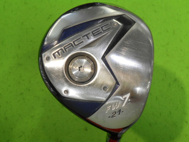 【中古】マグレガー MACTEC NV 2012 フェアウェイウッド 7W 21° SRフレックス 41.5インチ NV-201 FF Cランク 右利き用 MACGREGOR ゴルフクラブ ゴルフドゥ ゴルフ用品 GOLF DO 中古ゴルフクラブ