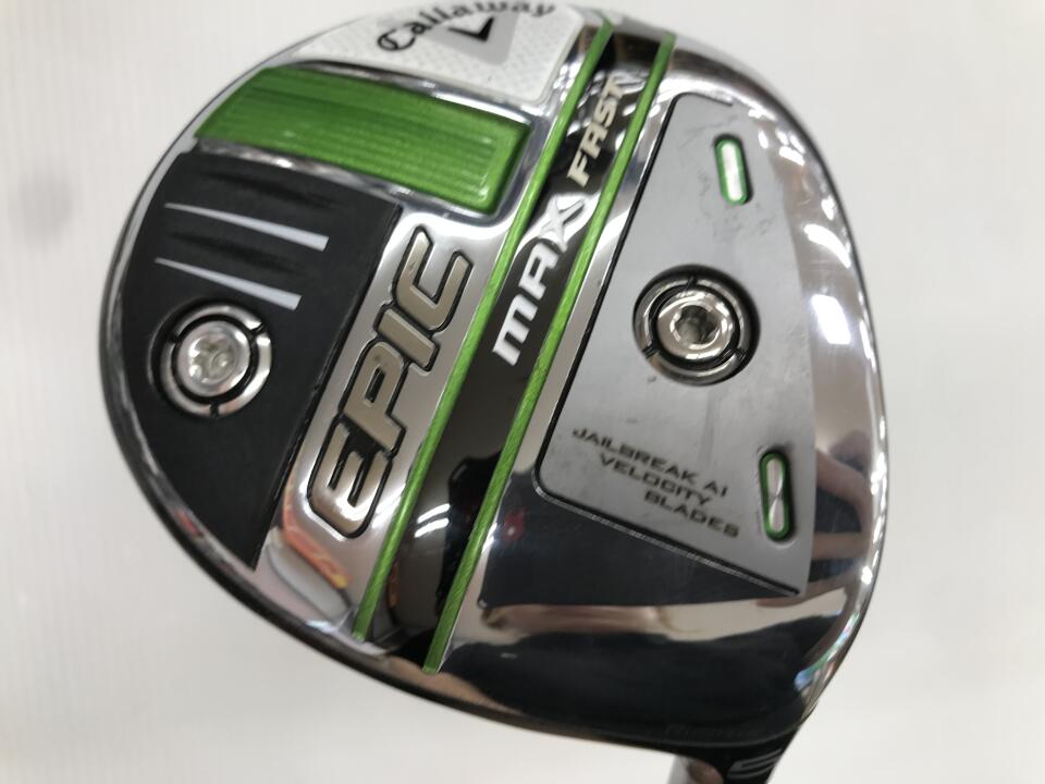 【中古】【レディースモデル】キャロウェイ EPIC MAX FAST レディス フェアウェイウッド 5W 18° Lフレックス 41.0インチ ELDIO 40 for Callaway Cランク 右利き用 Callaway ゴルフクラブ エピックマックス