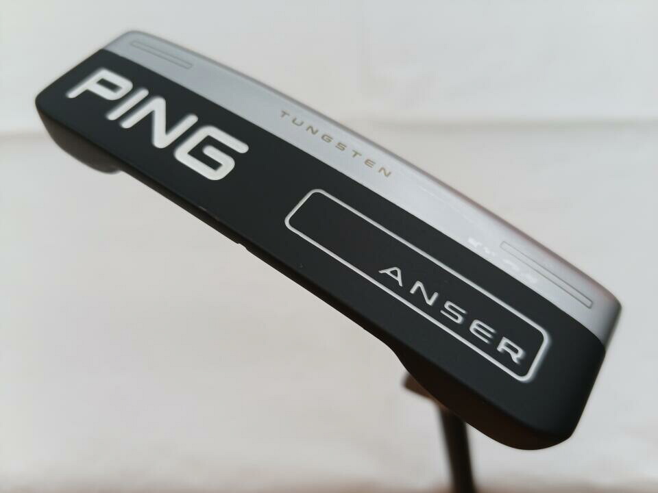 【中古】ピン 2023 ANSER パター 34.0インチ ヘッドカバーあり オリジナルカーボン Dランク 右利き用 PING ゴルフクラブ ゴルフドゥ ゴルフ用品 GOLF DO 中古ゴルフクラブ