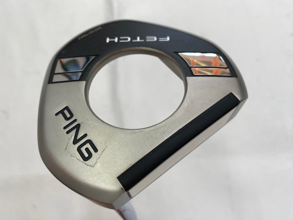 【中古】ピン 2024 FETCH パター 34.0インチ ヘッドカバーあり オリジナルスチール Cランク 右利き用 PING ゴルフクラブ ゴルフドゥ ゴルフ用品 GOLF DO 中古ゴルフクラブ|ゴルフ ドゥ 中古クラブ店