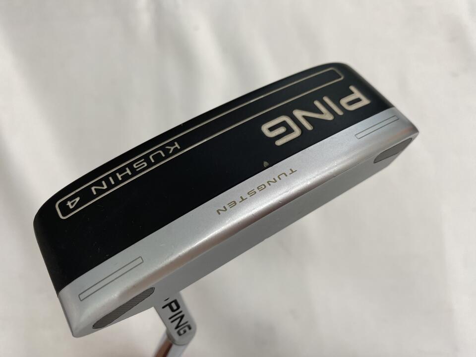 【中古】ピン 2023 KUSHIN 4 パター 34.0インチ ヘッドカバーあり オリジナルスチール Cランク 右利き用 PING ゴルフクラブ ゴルフドゥ ゴルフ用品 GOLF DO 中古ゴルフクラブ|ゴルフ ドゥ 中古クラブ店