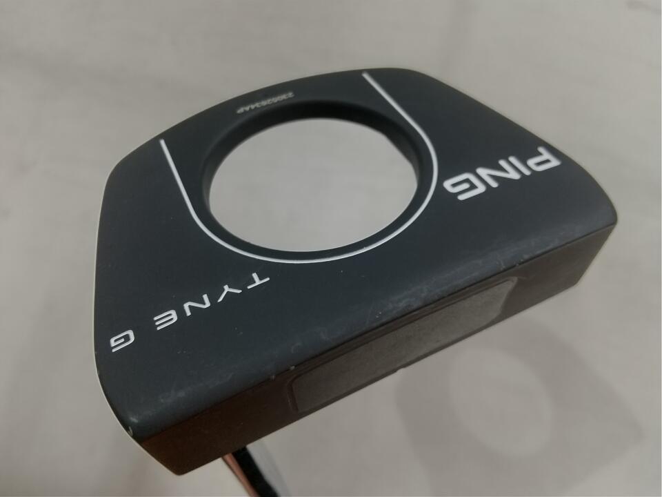 【中古】ピン 2023 TYNE G パター 34.0インチ ヘッドカバーあり オリジナルスチール Cランク 右利き用 PING ゴルフクラブ ゴルフドゥ ゴルフ用品 GOLF DO 中古ゴルフクラブ|ゴルフ ドゥ 中古クラブ店