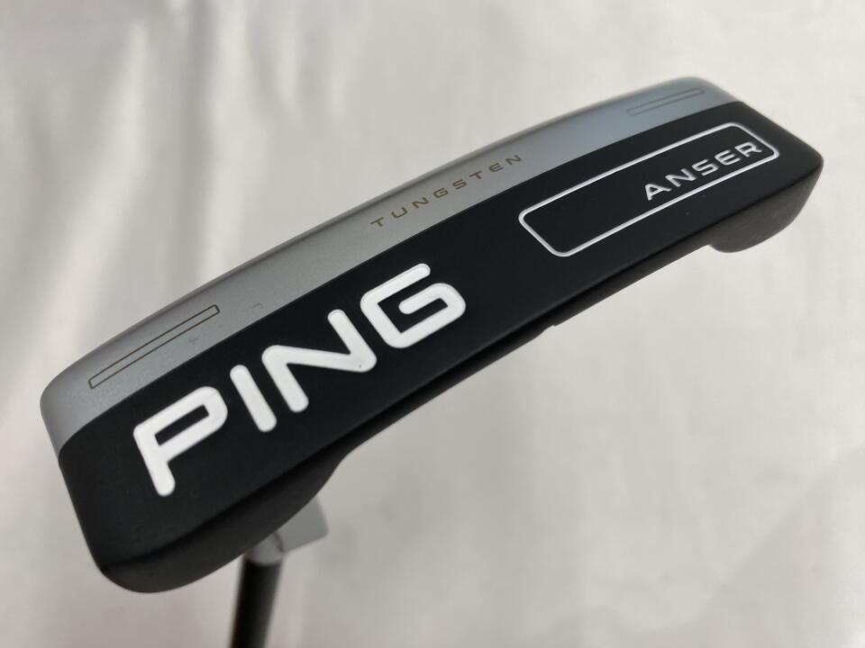【中古】ピン 2023 ANSER パター 34.0インチ ヘッドカバーあり オリジナルカーボン Cランク 左利き用 PING ゴルフクラブ ゴルフドゥ ゴルフ用品 GOLF DO 中古ゴルフクラブ|ゴルフ ドゥ 中古クラブ店