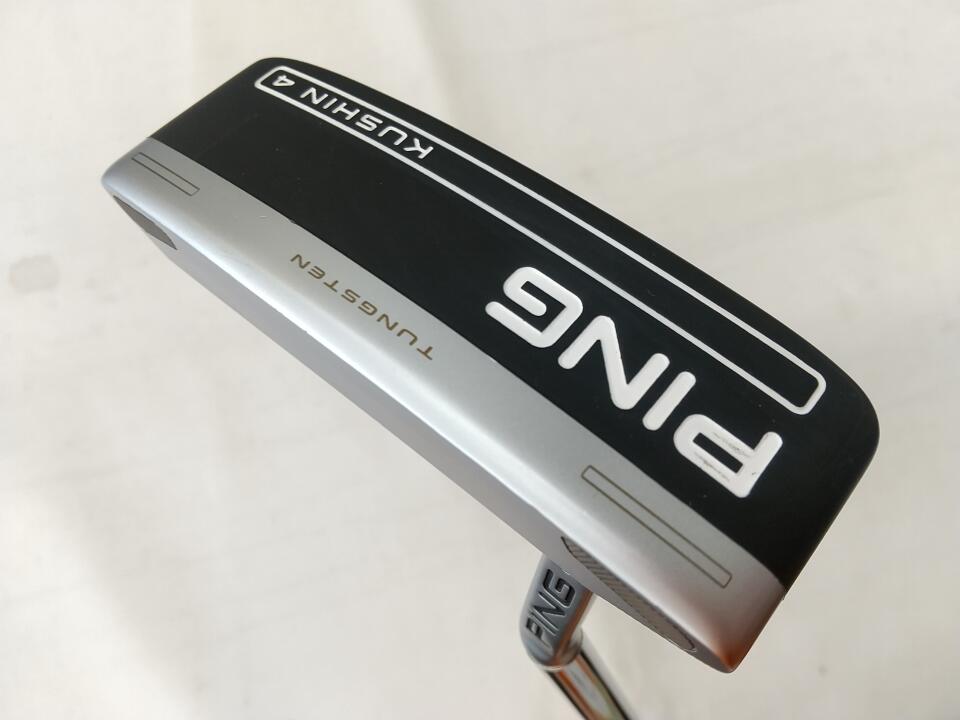 【中古】ピン 2023 KUSHIN 4 パター 34.0インチ ヘッドカバーあり オリジナルスチール Cランク 左利き用 PING ゴルフクラブ ゴルフドゥ ゴルフ用品 GOLF DO 中古ゴルフクラブ|ゴルフ ドゥ 中古クラブ店