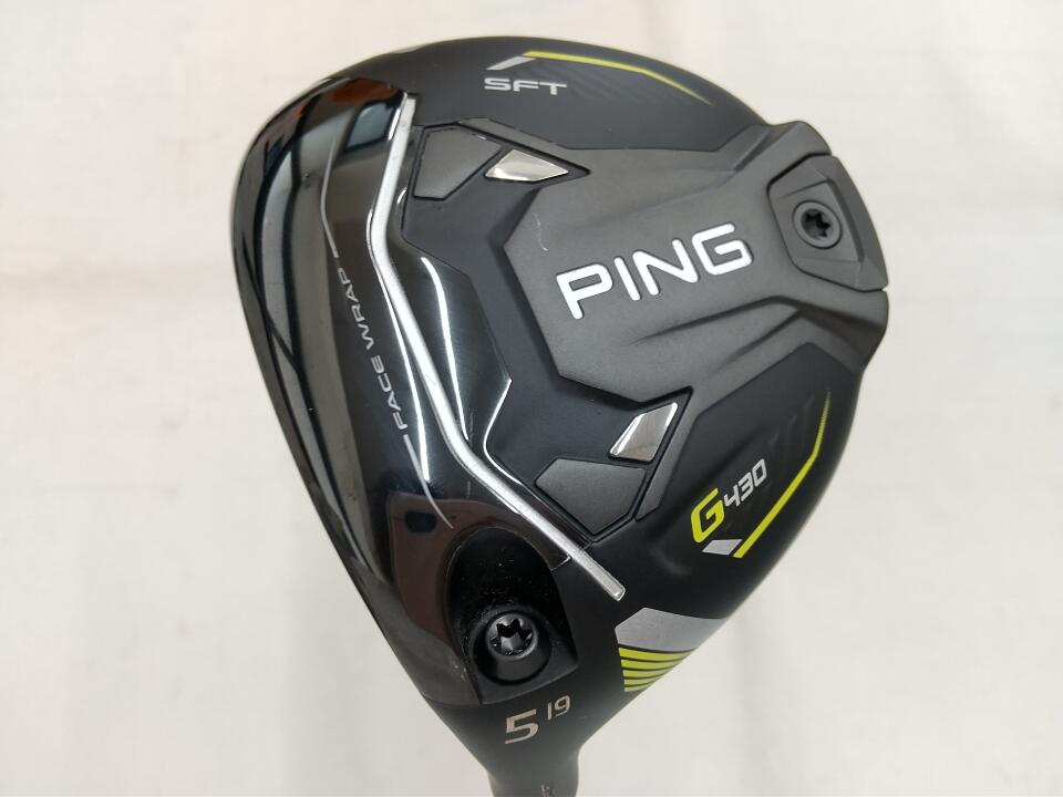 【中古】ピン G430 SFT フェアウェイウッド 5W 19° Rフレックス 42.5インチ ヘッドカバーあり ALTA J CB BLACK Cランク 左利き用 PING ゴルフクラブ ゴルフドゥ ゴルフ用品 GOLF DO 中古ゴルフクラブ