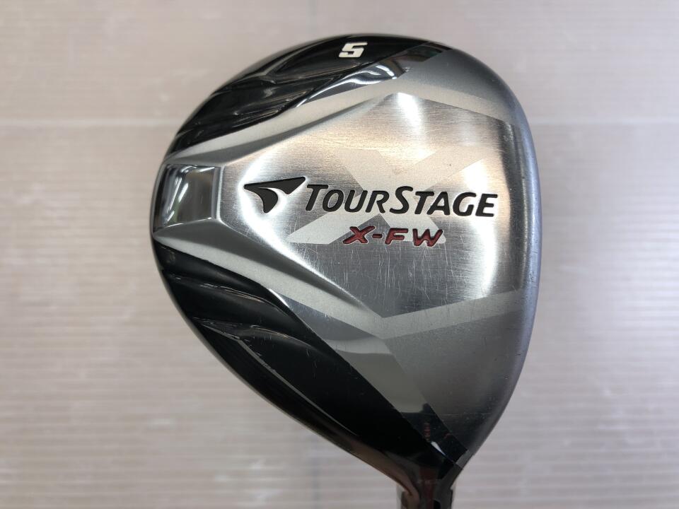 【中古】ブリヂストン ツアーステージ X-FW 2013 フェアウェイウッド 5W 18° Xフレックス 42.0インチ ツアーAD GT-6 Cランク 右利き用 BRIDGESTONE ゴルフクラブ ゴルフドゥ ゴルフ用品 GOLF DO 中古ゴル