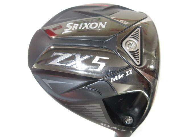 【中古】ダンロップ SRIXON ZX5 Mk2 LS ドライバー 10.5° Sフレックス 45.5インチ ヘッドカバーあり ﾃﾞｨｱﾏﾅ GT50 リシャフト品 Cランク 右利き用 DUNLOP ゴルフクラブ スリクソンZX5 MK2 LS ゴルフ
