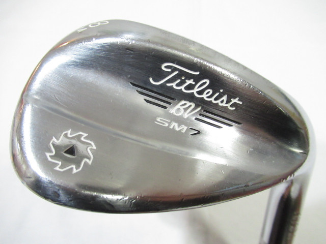 【中古】タイトリスト VOKEY SM7 TOUR CHROME ウェッジ 58° S200フレックス 34.75インチ ダイナミックゴールド Dランク 右利き用 Titleist ゴルフクラブ ボーケイ SM7 ツアークローム ゴルフドゥ ゴルフ