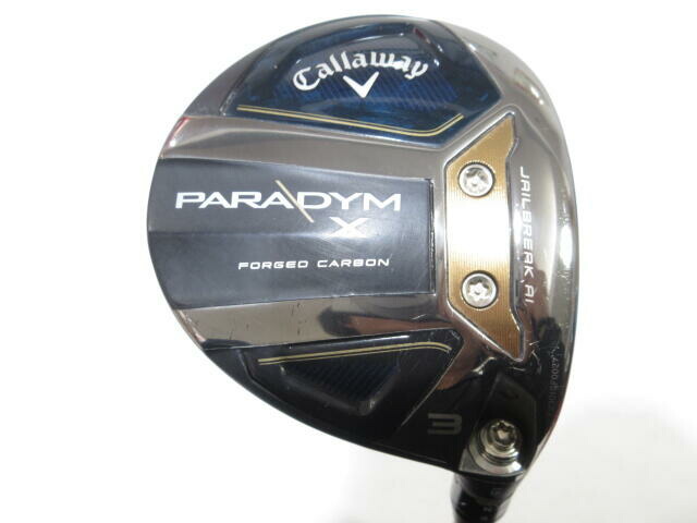 【中古】キャロウェイ PARADYM X US フェアウェイウッド 3W 15° 43.25インチ ヘッドカバーあり PROJECT X HZRDUS Silver 4G 60 Cランク 右利き用 Callaway ゴルフクラブ パラダイムX ゴルフドゥ ゴルフ用品 GOLF