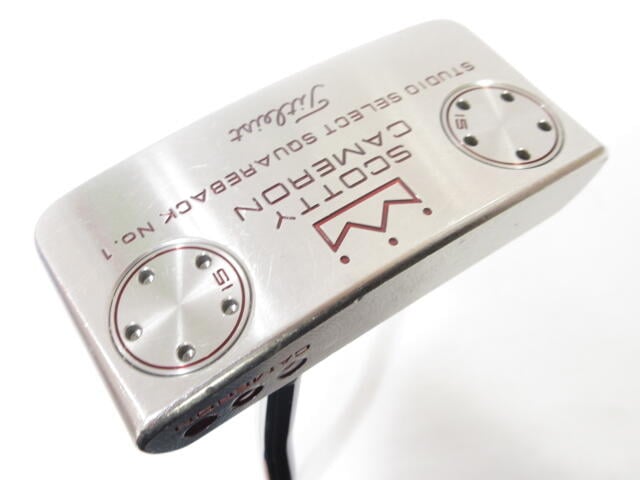 【中古】タイトリスト SC スタジオセレクト スクエアバック パター 34.0インチ オリジナルスチール Cランク 右利き用 Titleist ゴルフクラブ ゴルフドゥ ゴルフ用品 GOLF DO 中古ゴルフクラブ｜ゴルフ ドゥ 中古クラブ店