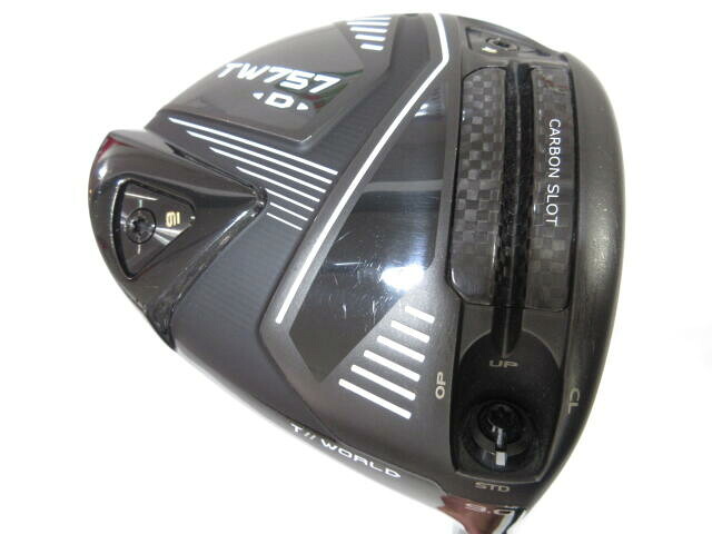 【中古】ホンマゴルフ TOUR WORLD TW757 D ドライバー 9° Rフレックス 45.25インチ ヘッドカバーあり VIZARD　MP-4 リシャフト品 Dランク 右利き用 ゴルフクラブ ツアーワールド ゴルフドゥ ゴルフ用 11,256円