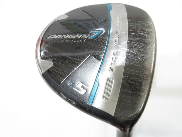 【中古】マジェスティゴルフ DANGAN 7 FW フェアウェイウッド 5W 18° Rフレックス 42.0インチ ヘッドカバーあり オリジナルカーボン Dランク 右利き用 MAJESTY ゴルフクラブ ゴルフドゥ ゴルフ用品